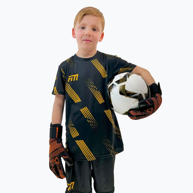 Guanti da portiere per bambini Football Masters Fenix arancione fluo 5