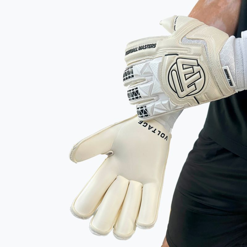 Guanti da portiere Football Masters Voltage Plus RF bianco 5