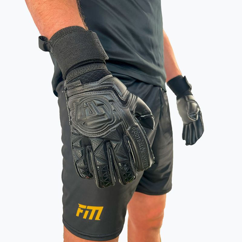 Guanto da portiere Football Masters Voltage Plus RF nero 4