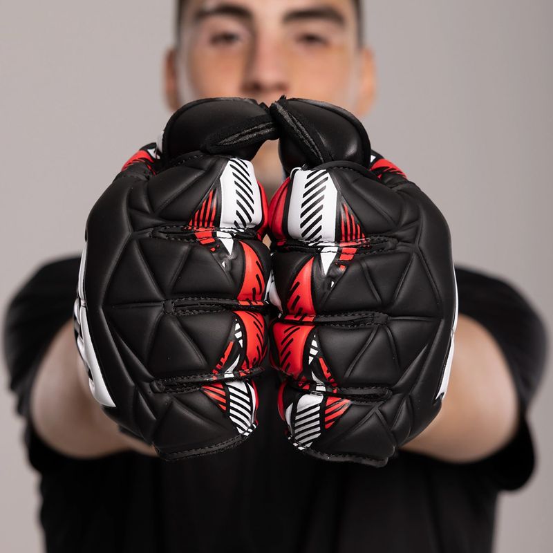 Football Masters Invictus X Training RF Guanti da portiere rosso 8