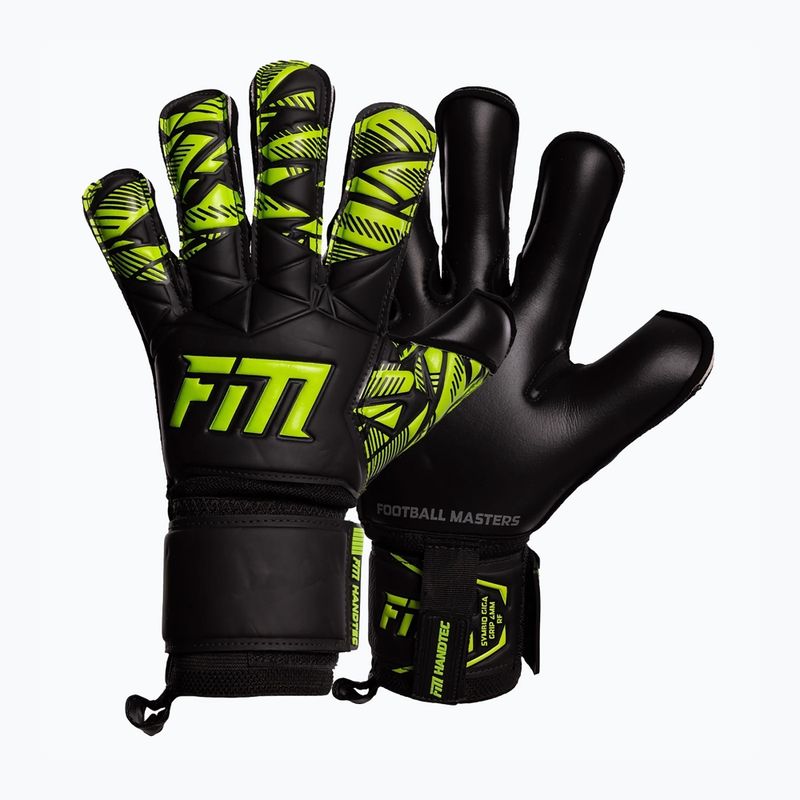 Guanti da portiere Football Masters Invictus X RF verde