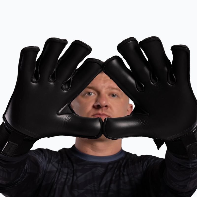 Guanti da portiere Football Masters Invictus X PRO neri 7