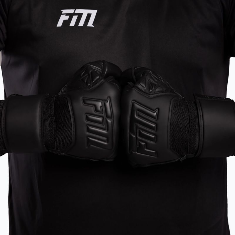 Guanti da portiere Football Masters Invictus X neri 4