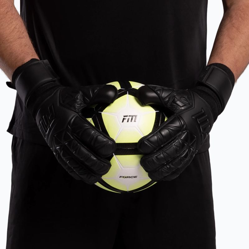 Guanti da portiere Football Masters Invictus X neri 7