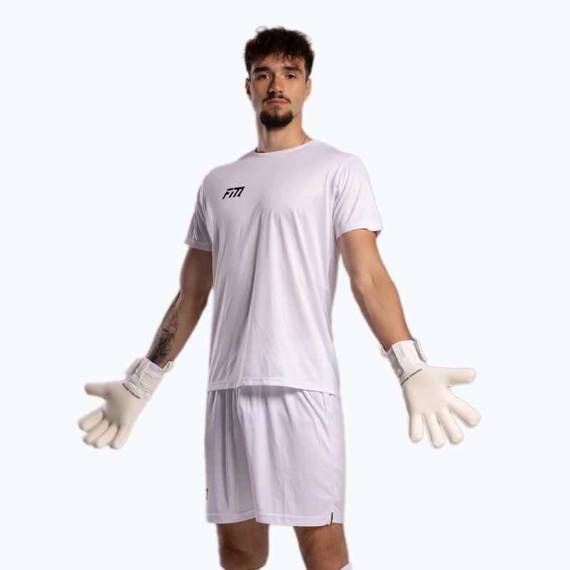 Guanti da portiere Football Masters Varis X all white 8
