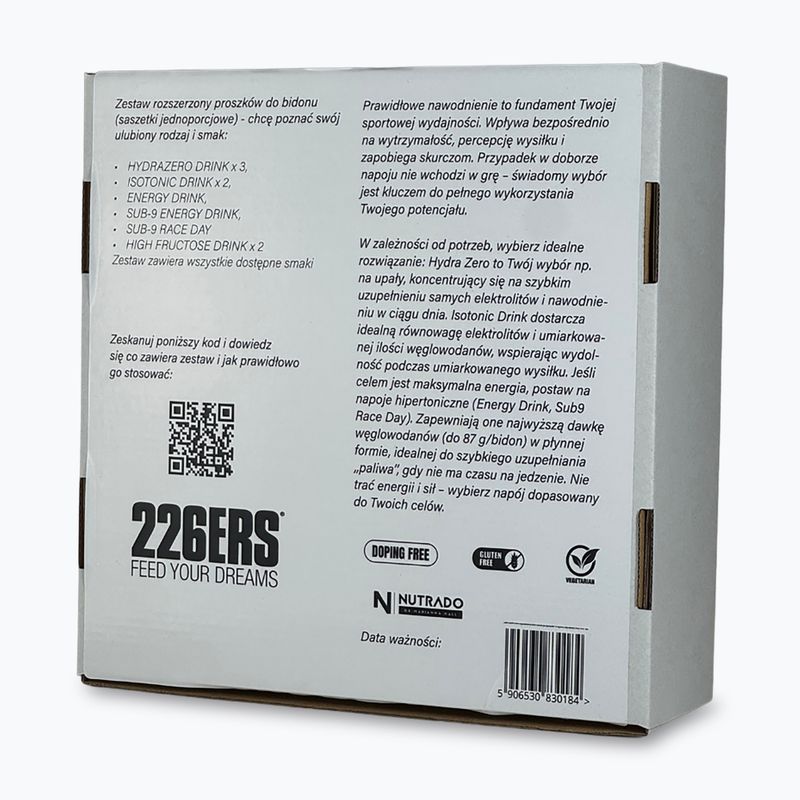 Set ampliato di polveri per borraccia 226ERS 10 pcs 2