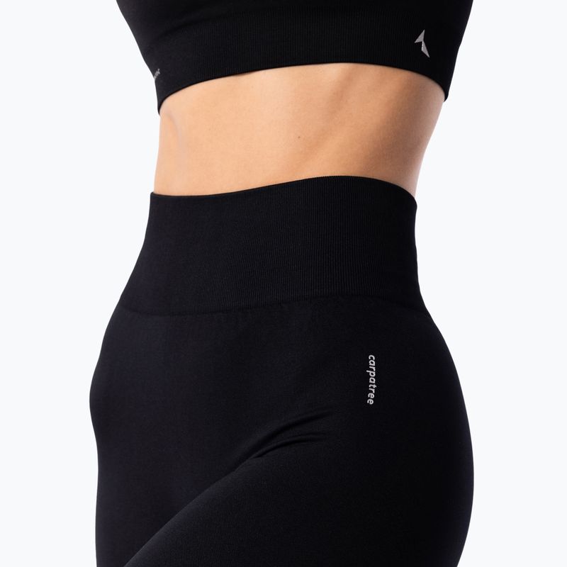 Leggings da allenamento da donna Carpatree Simply Seamless nero puro 5