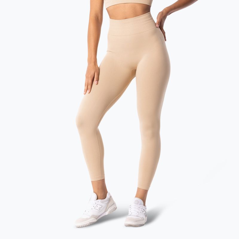 Leggings da allenamento donna Carpatree Simply Seamless perfrct beige