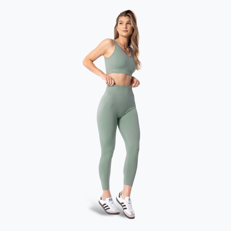 Leggings da allenamento da donna Carpatree Simply Seamless verde chiaro 2