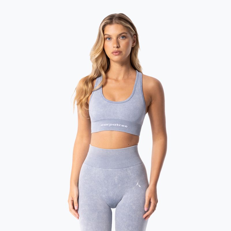 Reggiseno da allenamento Carpatree Yasmine Seamless blue stone wash