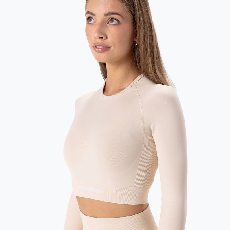 Allure Seamless donna a maniche lunghe Carpatree crema beige 4