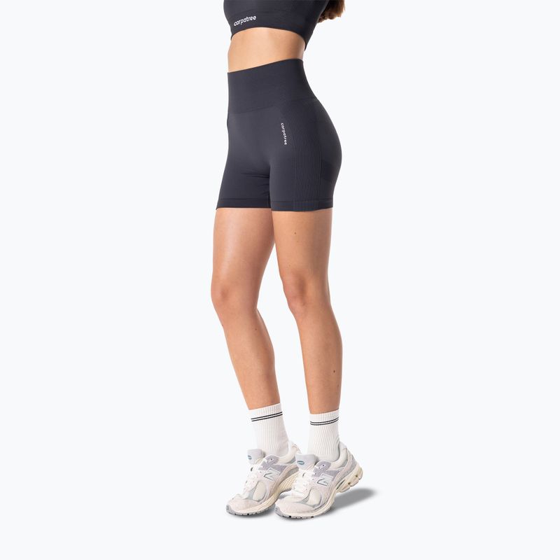 Pantaloncini da allenamento da donna Carpatree Allure Seamless titanium grey 5