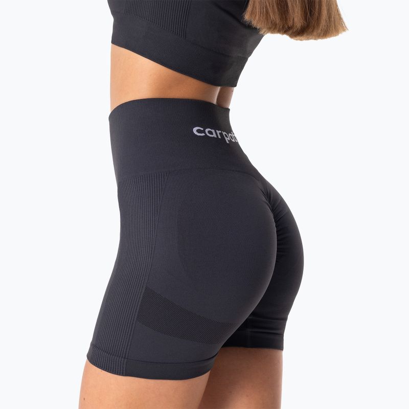 Pantaloncini da allenamento da donna Carpatree Allure Seamless titanium grey 8