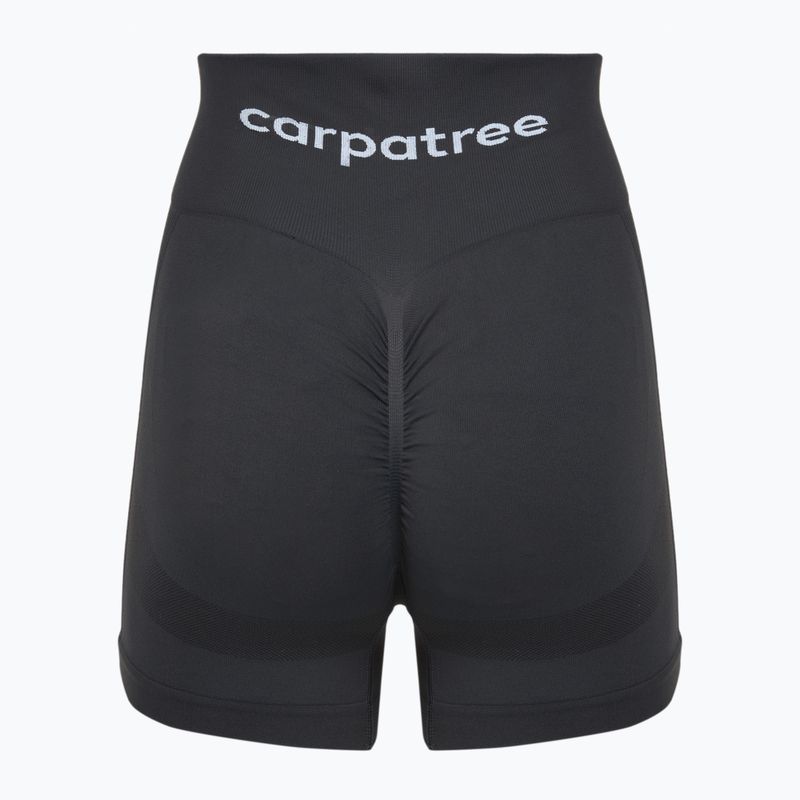 Pantaloncini da allenamento da donna Carpatree Allure Seamless titanium grey 2