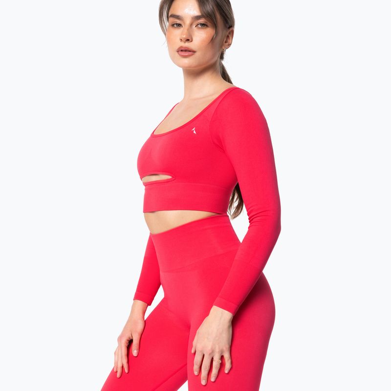 Maglia a maniche lunghe da allenamento donna Carpatree Dopamine Buzz Seamless coral paradise pink 5