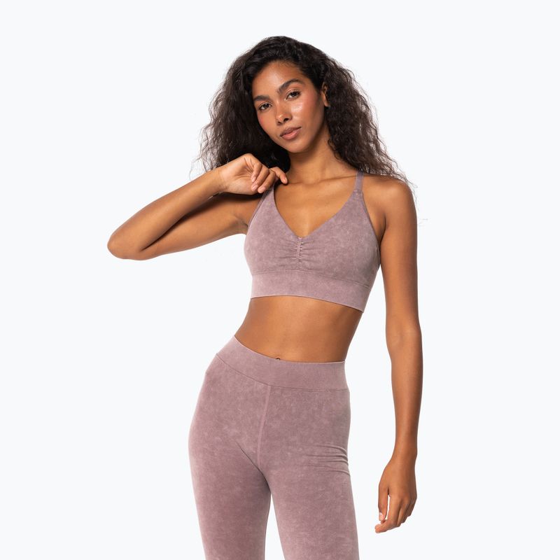 Leggings sportivi da donna Carpatree Marble Story Seamless rose/quartz pink 5