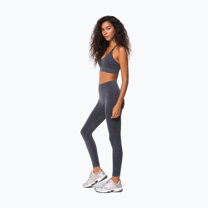Leggings sportivi da donna Carpatree Marble Story Seamless midnight mist black 2