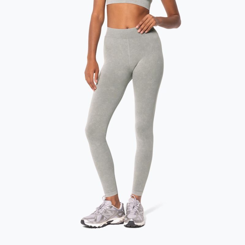 Leggings sportivi da donna Carpatree Marble Story Seamless dune sage/green