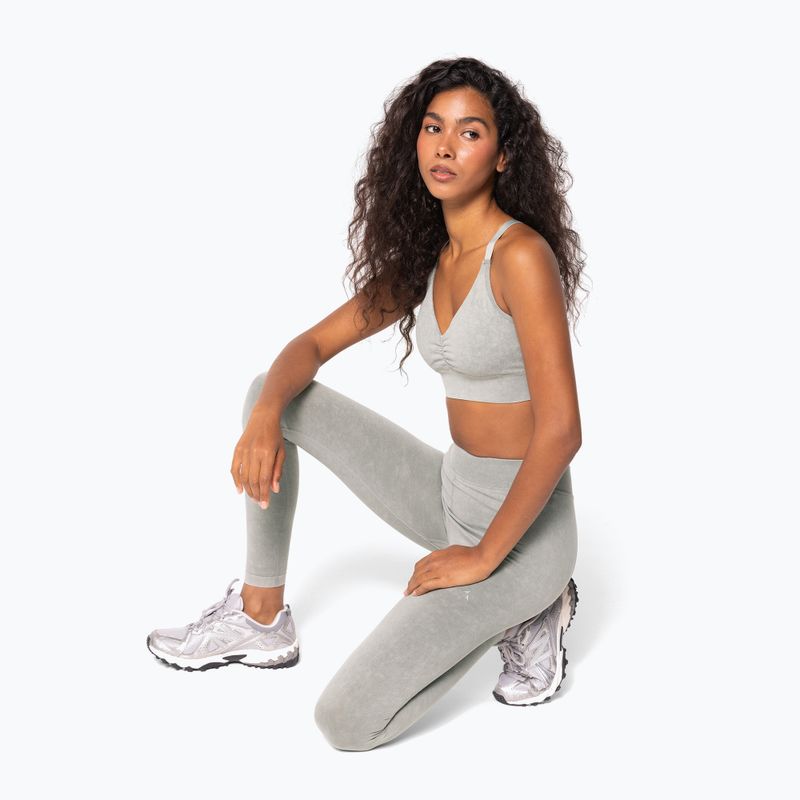 Leggings sportivi da donna Carpatree Marble Story Seamless dune sage/green 6