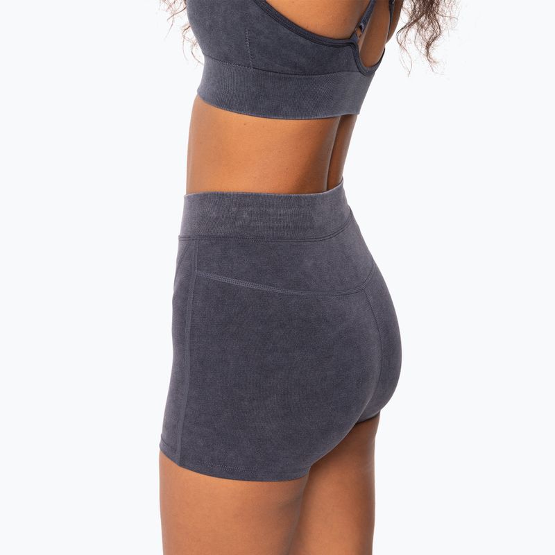 Pantaloncini da allenamento donna Carpatree Marble Story Seamless midnight mist black 9