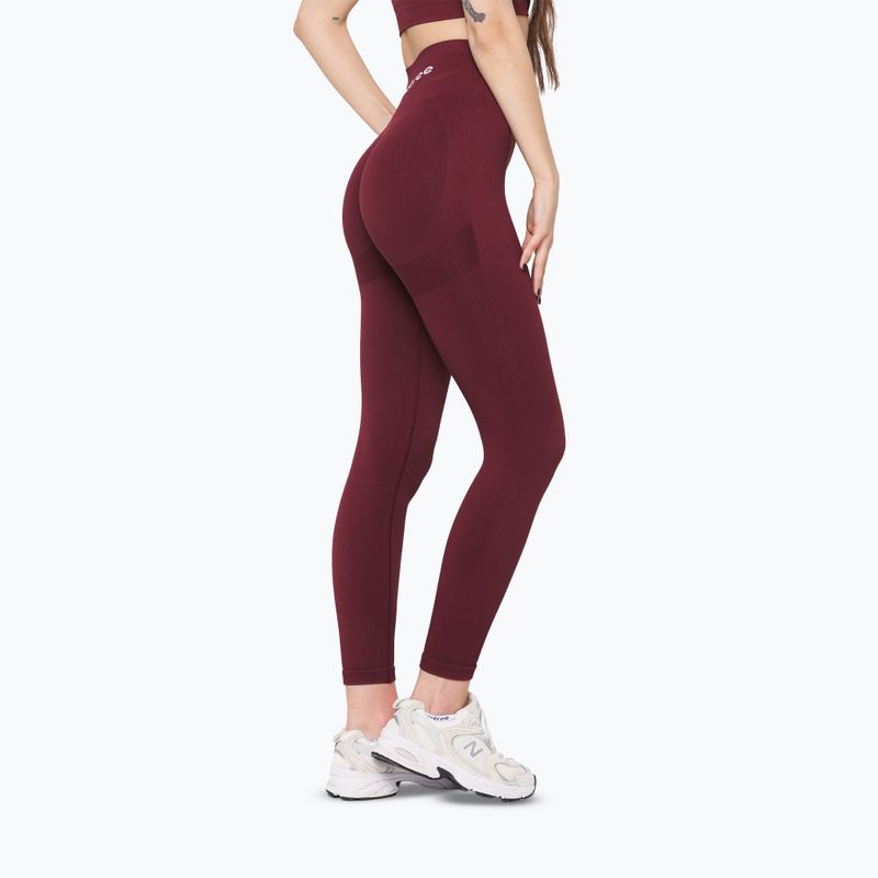 Leggings da allenamento da donna Carpatree Allure Seamless burgundy 2