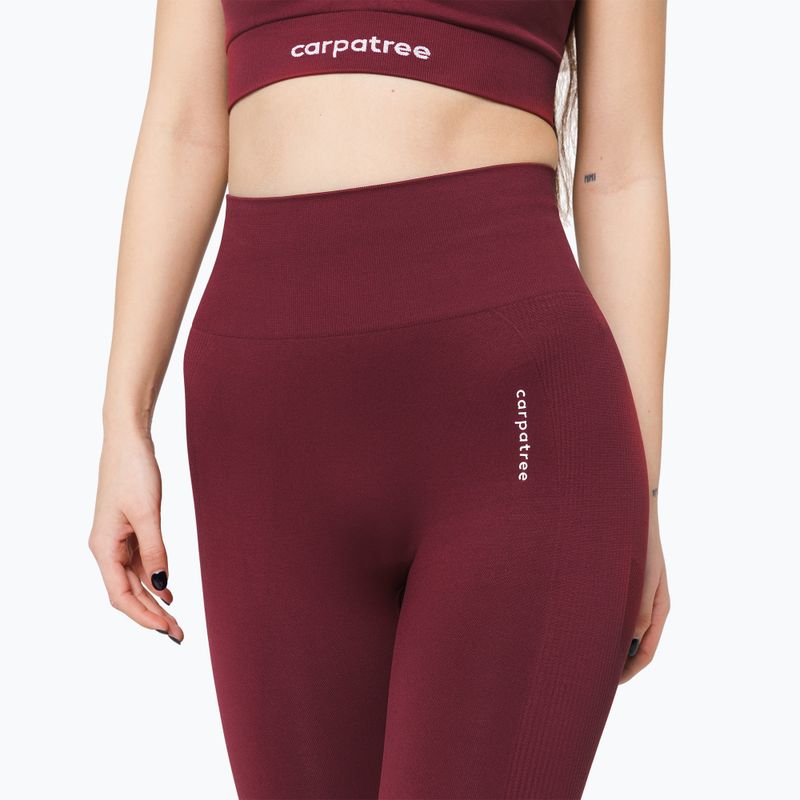 Leggings da allenamento da donna Carpatree Allure Seamless burgundy 3