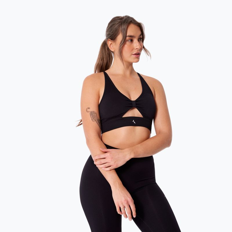 Reggiseno sportivo Carpatree Eris Seamless orchid/black 5