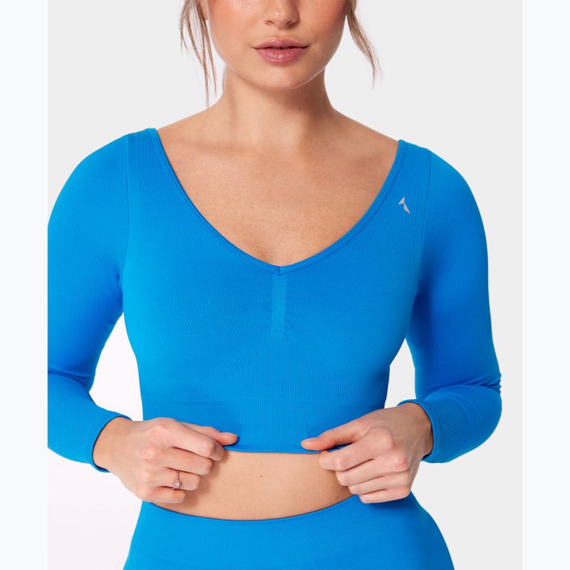 Maglia a maniche lunghe da allenamento da donna Carpatree Eris Seamless electric blue 6