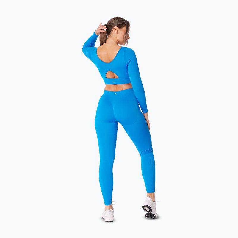 Maglia a maniche lunghe da allenamento da donna Carpatree Eris Seamless orchid black 3