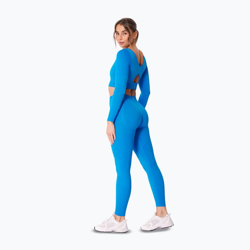 Maglia a maniche lunghe da allenamento da donna Carpatree Eris Seamless orchid black 4