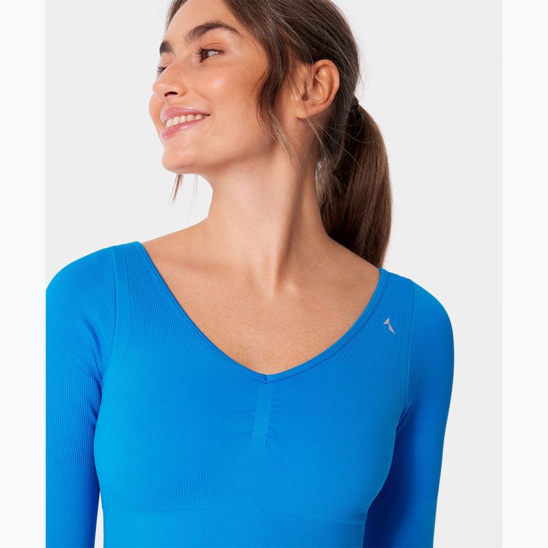 Maglia a maniche lunghe da allenamento da donna Carpatree Eris Seamless orchid black 8