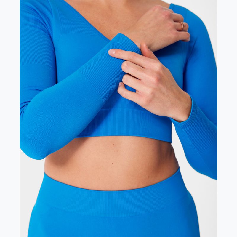 Maglia a maniche lunghe da allenamento da donna Carpatree Eris Seamless orchid black 9