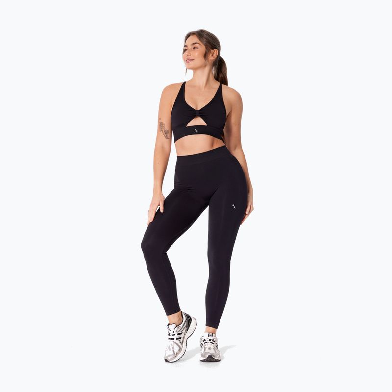 Leggings da allenamento da donna Carpatree Eris Seamless black/orchid 2