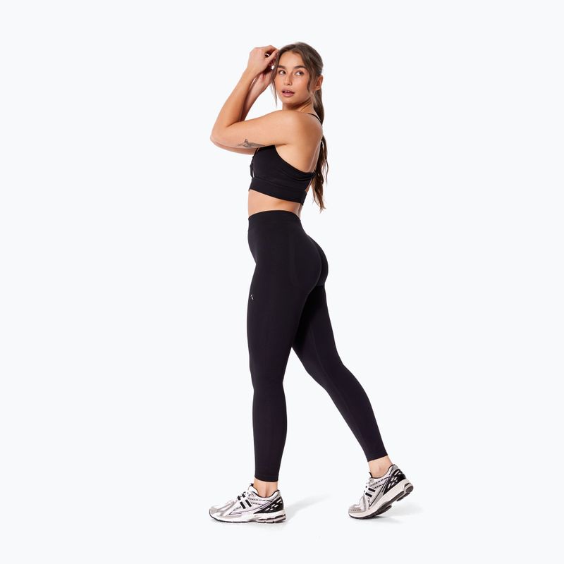 Leggings da allenamento da donna Carpatree Eris Seamless black/orchid 5