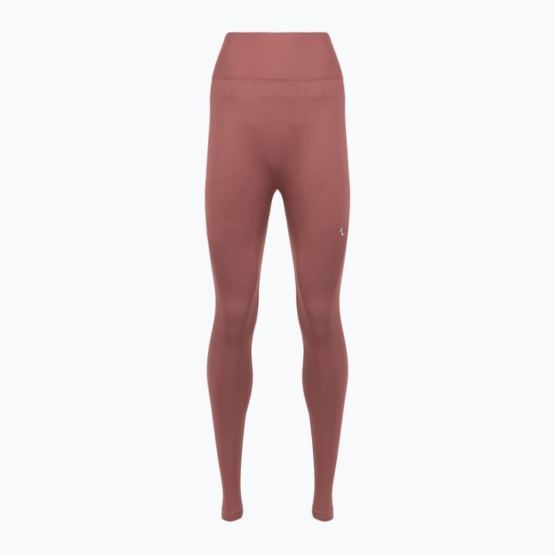 Leggings da allenamento da donna Carpatree Dopamine Buzz Seamless rose/brown 6