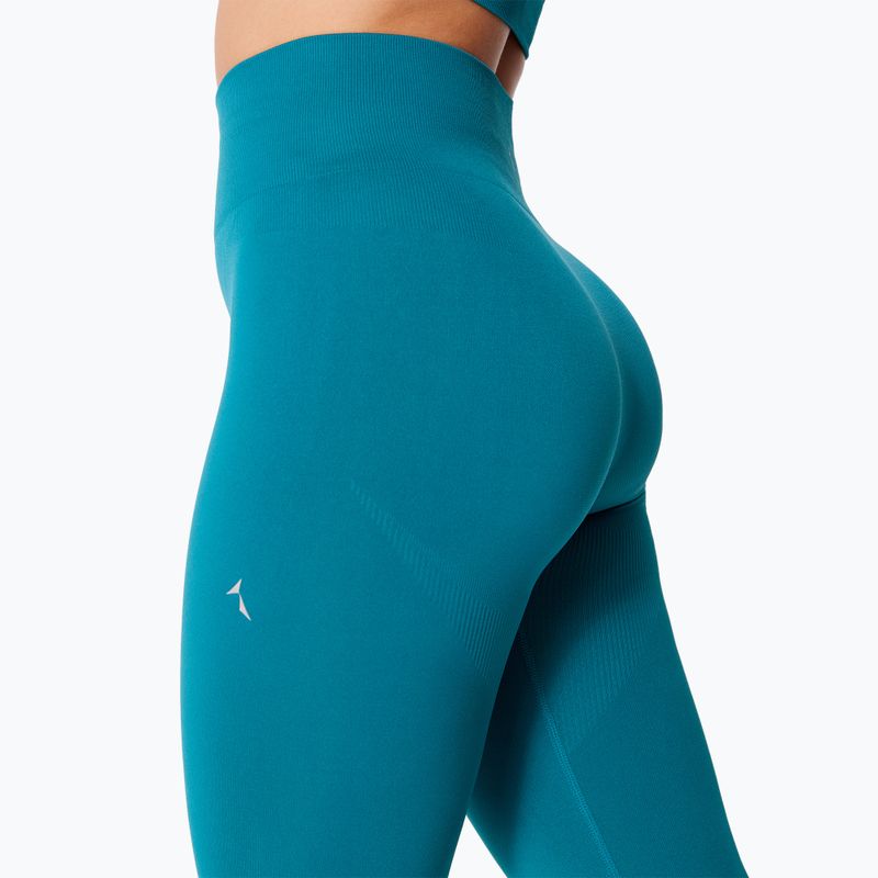 Leggings da allenamento da donna Carpatree Dopamine Buzz Seamless petrol green 8