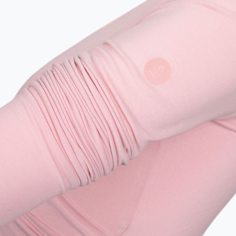 Top yoga donna Moonholi Total Eclipse Wrap Top Rosa nudo 205 3