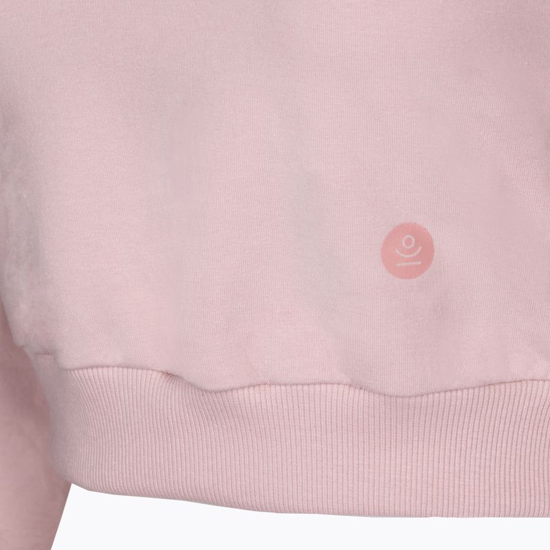 Felpa yoga donna Moonholi MOONDUST Crop Top rosa 211 3