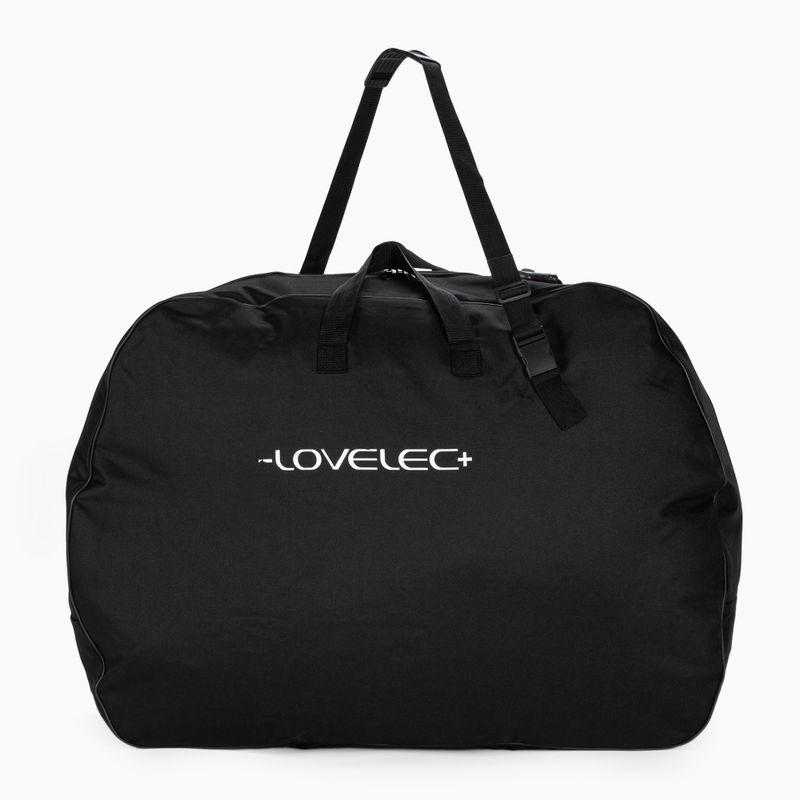 Copertura per bici elettrica pieghevole LOVELEC B300388 nero/rosso