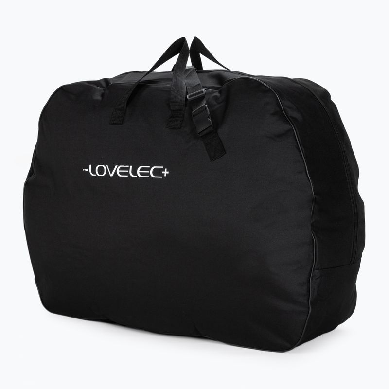 Copertura per bici elettrica pieghevole LOVELEC B300388 nero/rosso 3