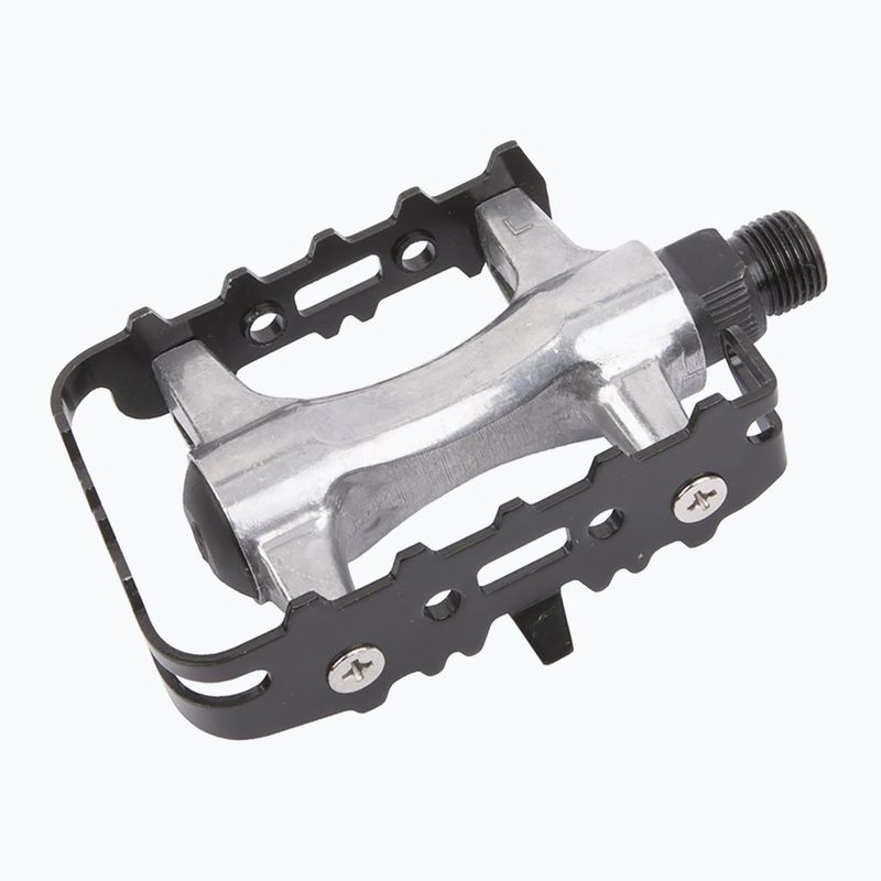 Pedali per bicicletta ACCENT Basic argento/nero 4