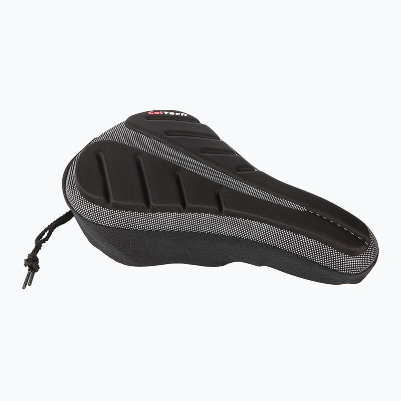 ACCENT Cover Plus copertura in gel per sella bici nero/argento