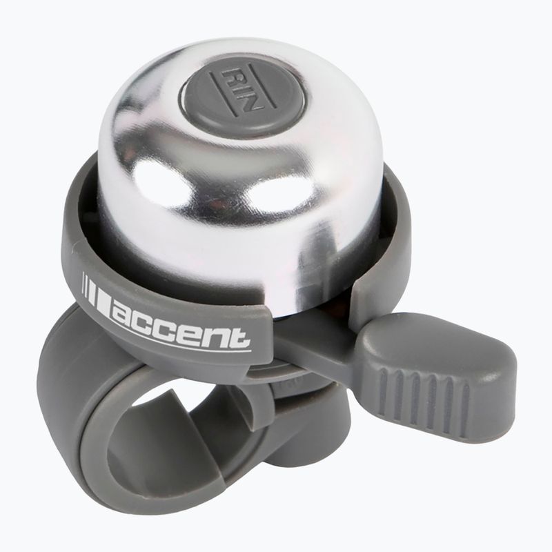 ACCENT Campanello per bicicletta City argento