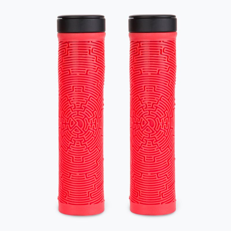 Manopole manubrio Dartmoor Maze red A2613