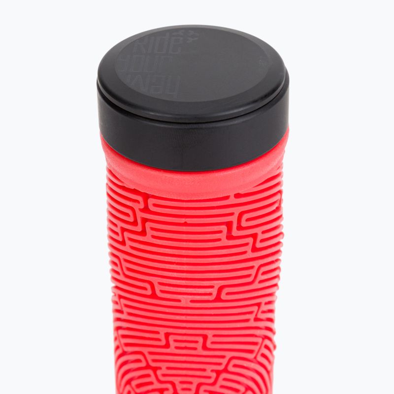 Manopole manubrio Dartmoor Maze red A2613 2