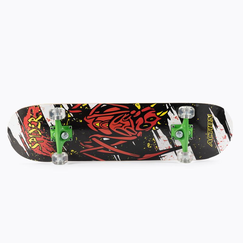 Skateboard classico Mechanics Spider 31 rosso