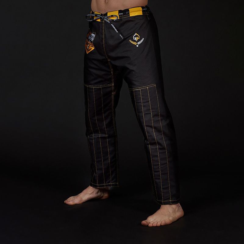 GI per il Brazilian jiu-jitsu da uomo Ground Game Champion 2.0 nero 6