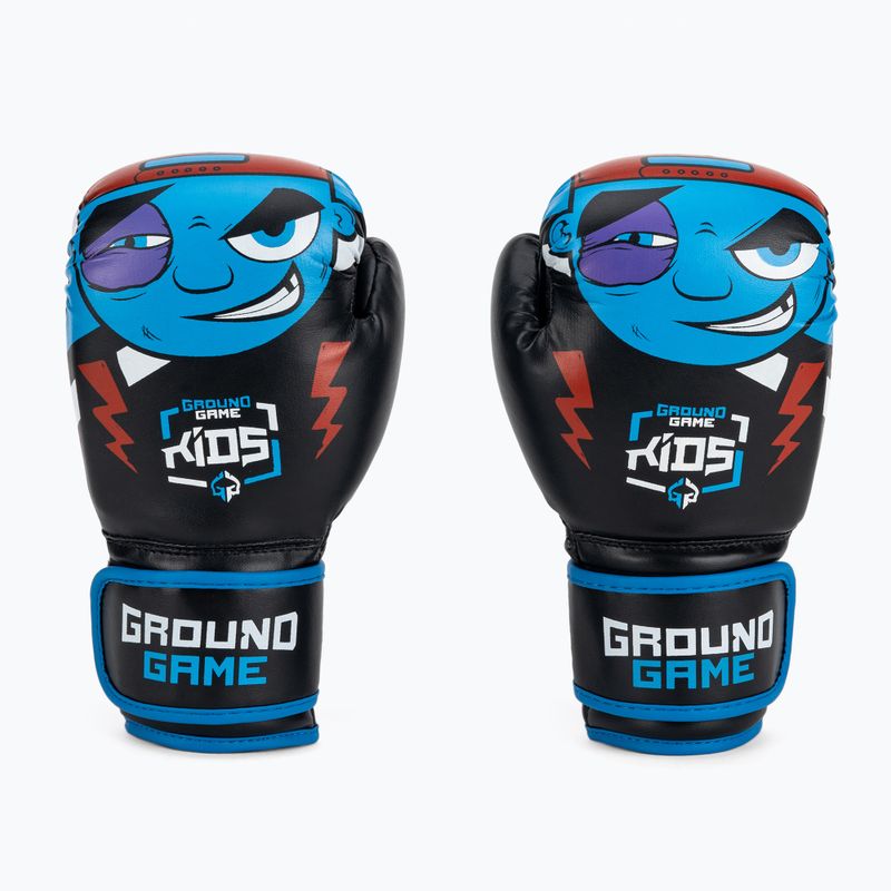 Guanti da boxe per bambini Ground Game Prodigy nero/multi