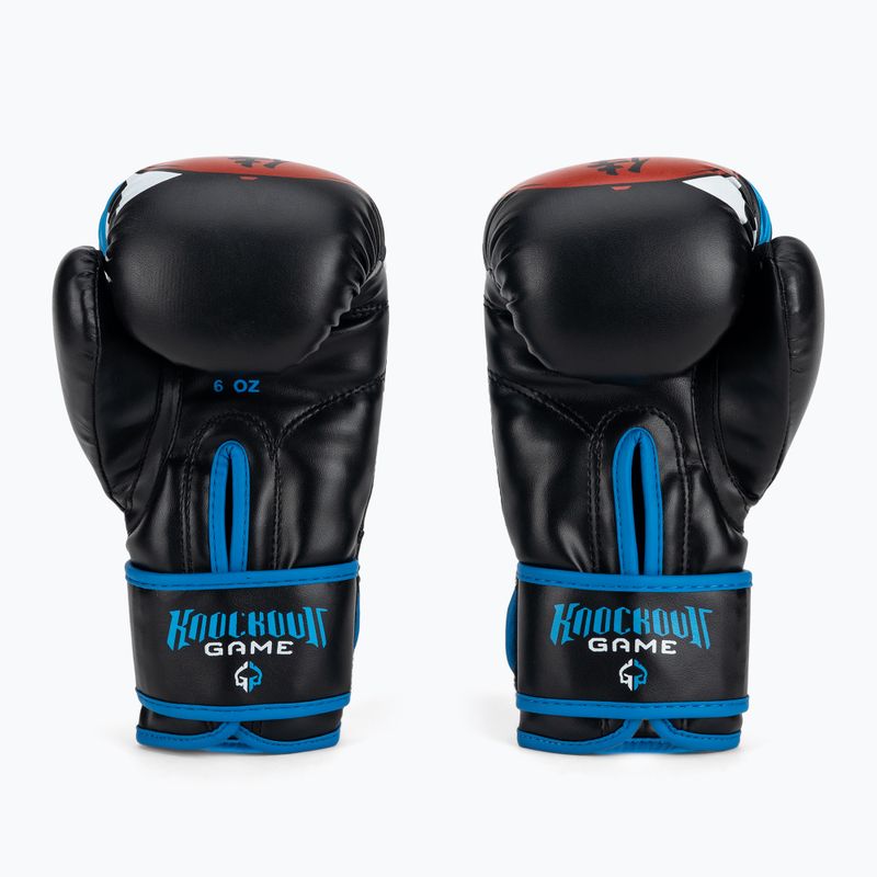 Guanti da boxe per bambini Ground Game Prodigy nero/multi 2