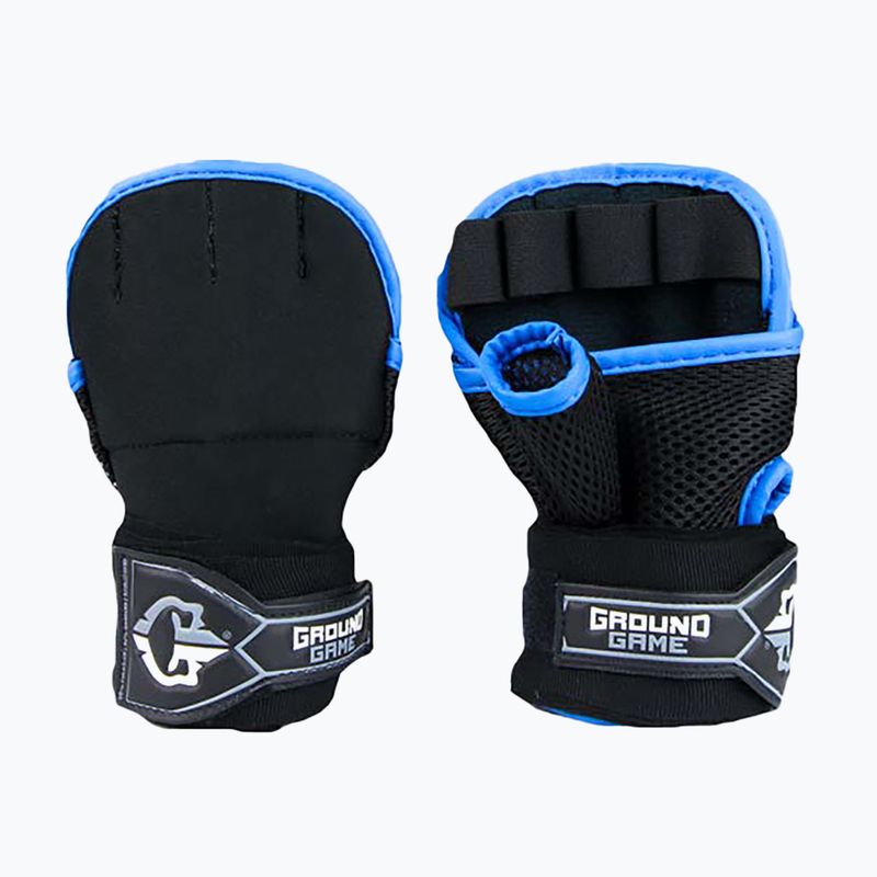 Guanti da MMA Ground Game nero/blu 5